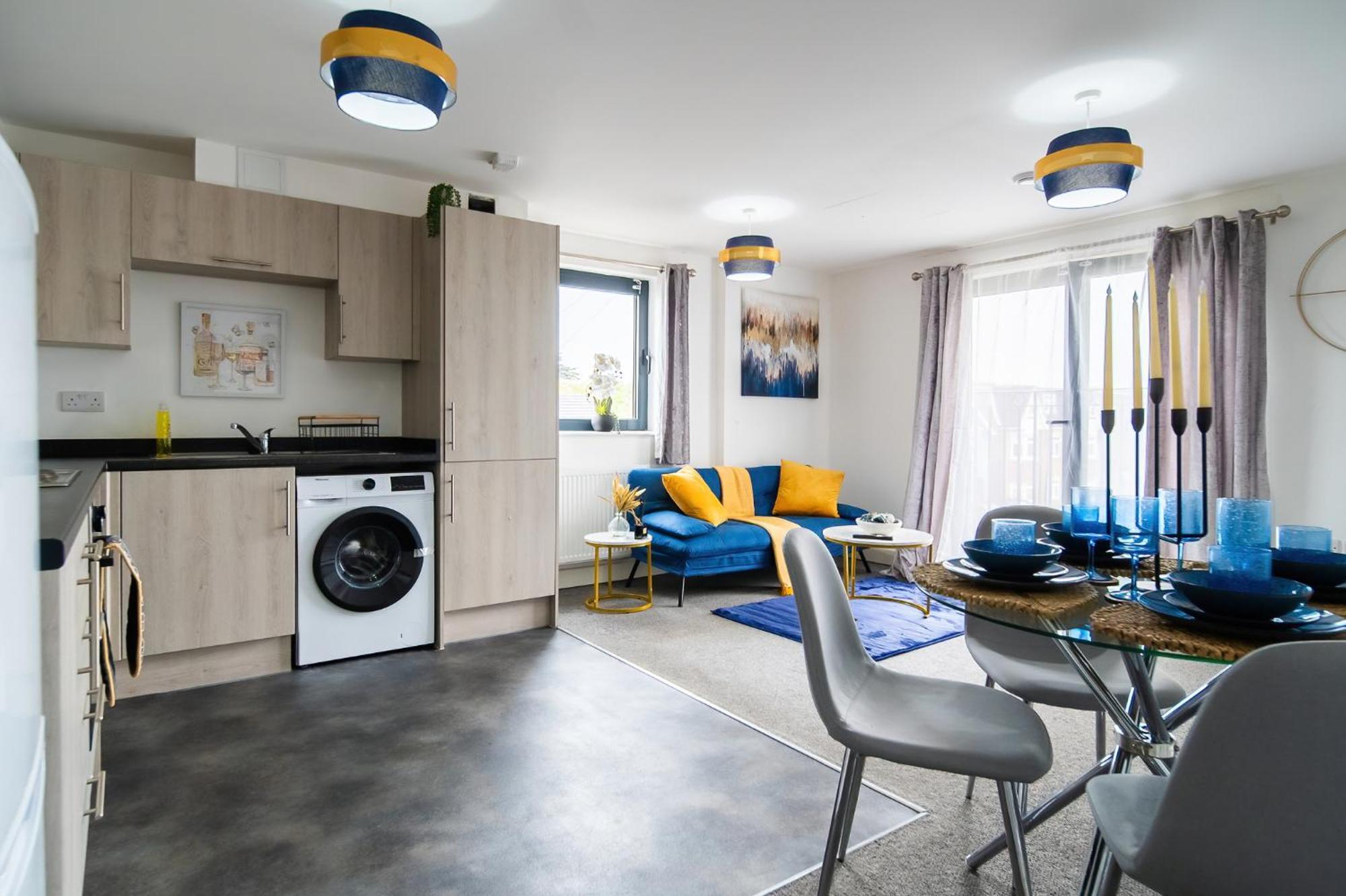 Livestay-New Private Apartment Building Minutes From Heathrow 斯劳 外观 照片